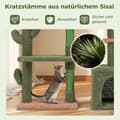 Miniatyrbillede 3 af 8: Katte træ, 90x31x81 cm, Grøn+Brun