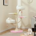 Miniatyrbillede 2 af 4: Katte træ, 16.5x16.5x10 tommer, Pink