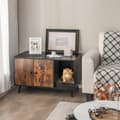 Miniatyrbillede 6 af 8: Kattebakke møbelfurniture, 90x50x54 cm, Sort + Natur