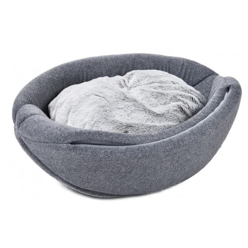 Topmast Sleeping den koiralle tai kissalle 2 in 1 - 40 x 40 cm harmaa