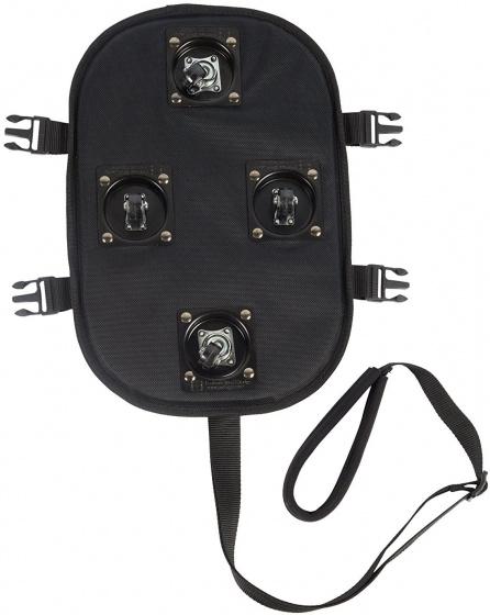 bärväska för husdjur Rollend Platform 50 x 34 x 39 cm svart