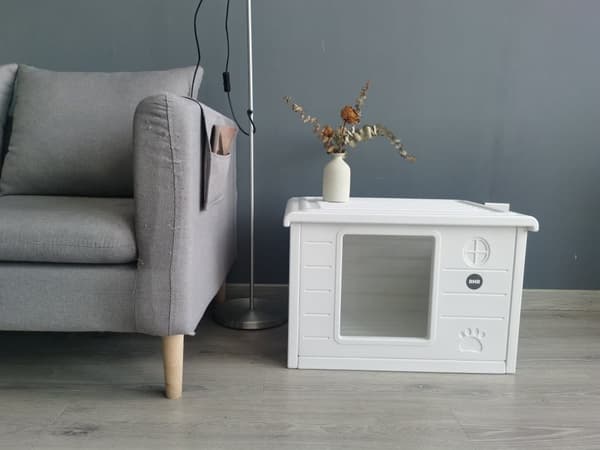 Kissan talo Villa de Luxe Sisusta ja ulkoa