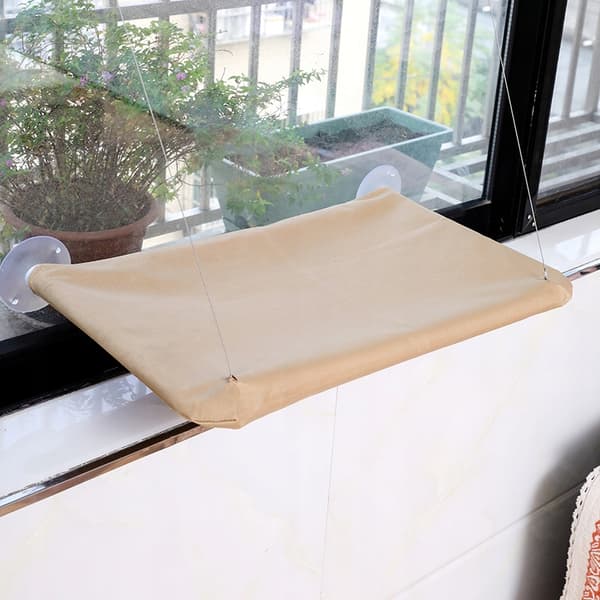 STOR FÖNSTERBÄDD FÖR KATTHÄNGTA FÖNSTERBÄDD UPP TILL 20 kg 55x35 cm