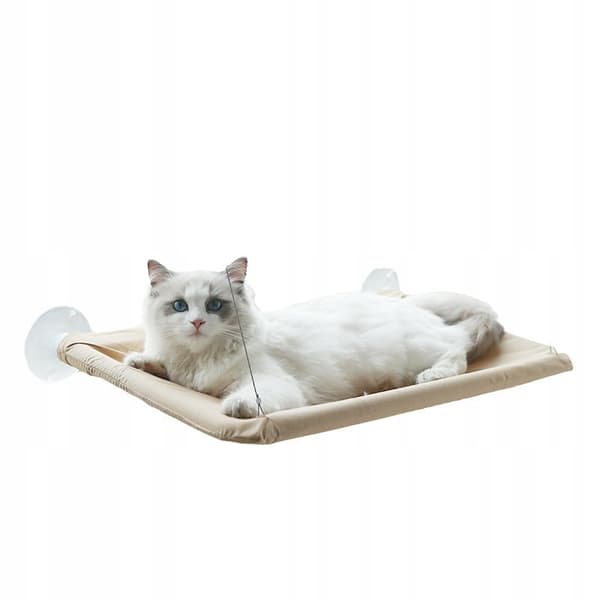STOR FÖNSTERBÄDD FÖR KATTHÄNGTA FÖNSTERBÄDD UPP TILL 20 kg 55x35 cm