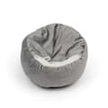 Miniatyrbillede 2 af 2: Pet Bed, Blødt Plys Materiale, Behageligt Design,grå, 60cm
