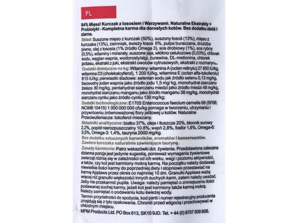Applaws Adult cat, Alle hunderaser, Kylling, Laks, 7,5 kg