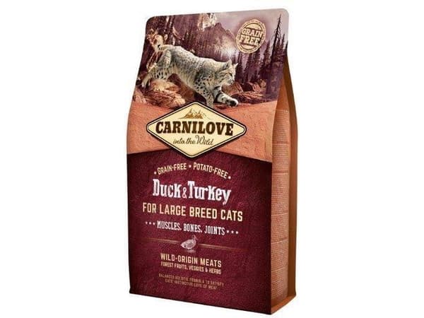 Carnilove 6kg KOT LARGE DUCK TURKEY