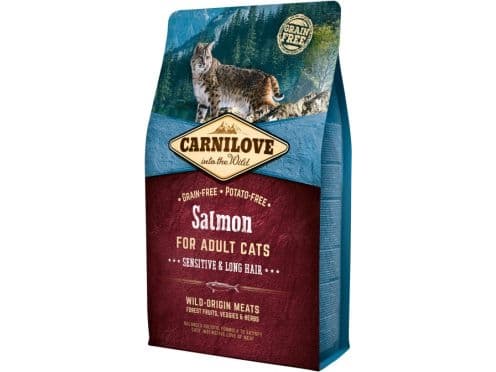 Carnilove 400g KOT SENSI LONG HAIR SALMON