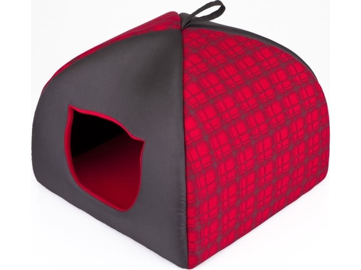 HOBBYDOG Igloo booth - Red checkered R3
