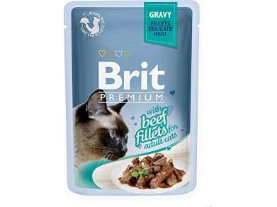 Brit KOT sasz.85g prem. sos STERIL FILLE