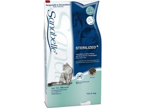 Sanabelle Sterilized, Senior, Lever, Höns, 10 kg