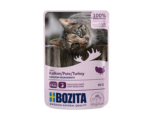 Bozita 3610, Voksen, Tyrkia, 85 g, Kornfritt