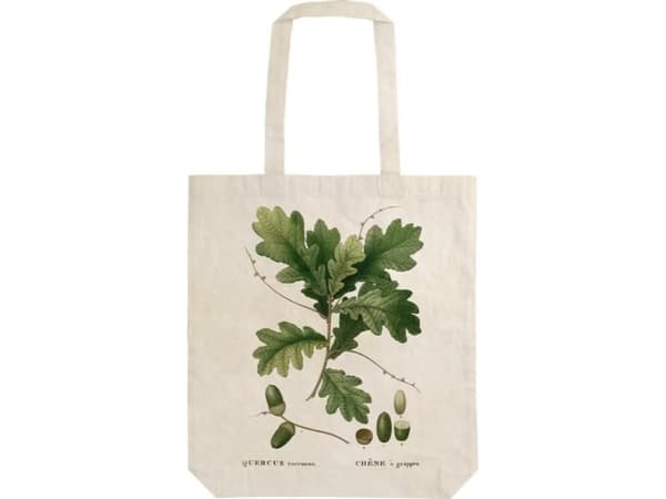 Skona Ting Bomull skulderveske Szoperka STBAG 06 Leaf