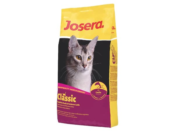 Josera JosiCat Sterilised Classic, Vuxen, Alla raser, Majs, Höns, Ris, Lax, 10 kg, Utan tillsatser