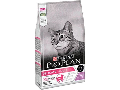 Purina PRO PLAN DELICATE Adult, Adult, Kalkun, 400 g, Antioksidanter medfølger
