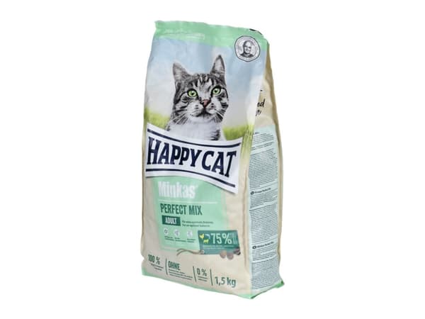 Happy Cat Minkas Perfect Mix, Voksen, 1,5 kg, Antioxidanter inkluderade