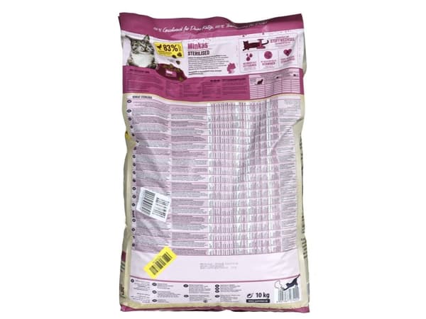 Happy Cat Minkas Sterilised, Voksen, 10 kg, Antioksidanter medfølger