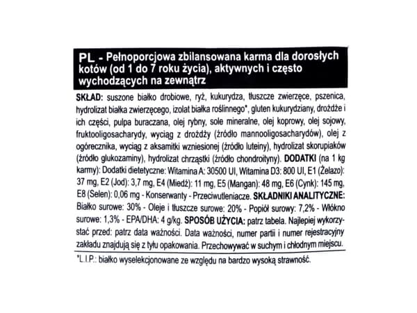 Royal Canin Outdoor, Adult (animal), Fjærfe, 400 g
