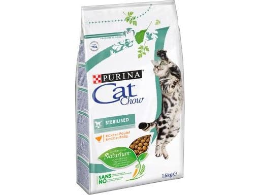 Purina CAT CHOW STERILISED, Voksen, Kylling, 1,5 kg
