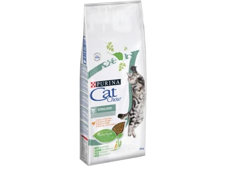 Purina CAT CHOW STERILISED, Voksen, Kylling, 1,5 kg