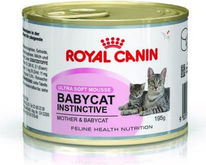 Royal Canin BABYCAT INSTINCTIVE, 195 g, Kattunge, Burk som är enkel att öppna, 10,5 g, 5,5 g, 1%