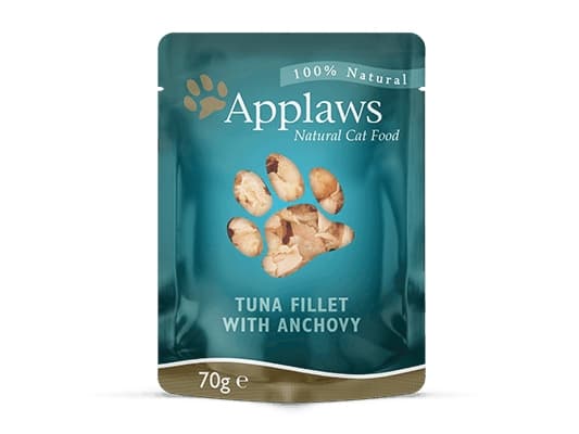 Applaws Tuna Fillet with Anchovy, Vuxen, Tonfisk, 70 g