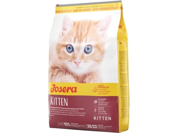 Josera Kitten, Kattunge, Alle hunderaser, Fjærfe, Ris, Laks, 2 kg