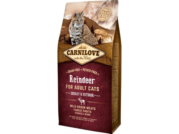 VAFO PRAHS CARNILOVE 6kg KOT ENERGY OUTDOOR REINDER