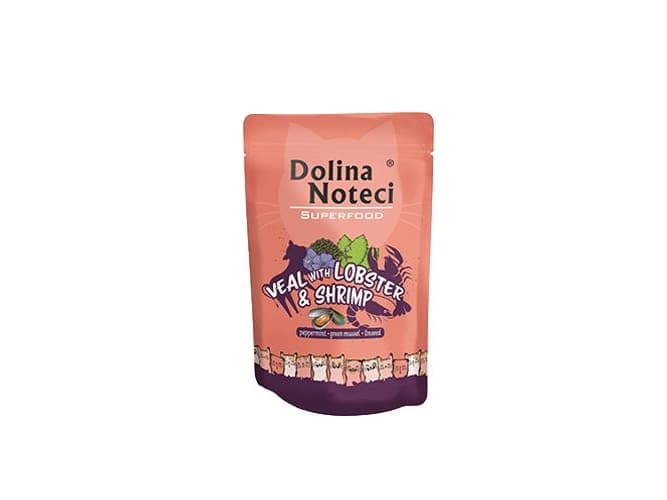 Dolina Noteci - Veal, lobster and shrimps- 85g (1 bag)