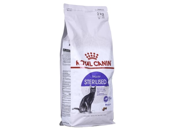 Royal Canin Sterilised, Adult, Corn, Poultry, Rice, 2 kg, innehåller antioxidanter