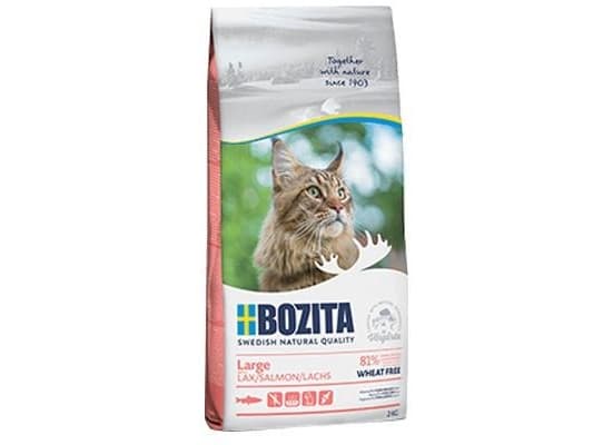 Bozita Large Wheat free Salmon, vuxen, kyckling, fisk, 2 kg, spannmålsfritt