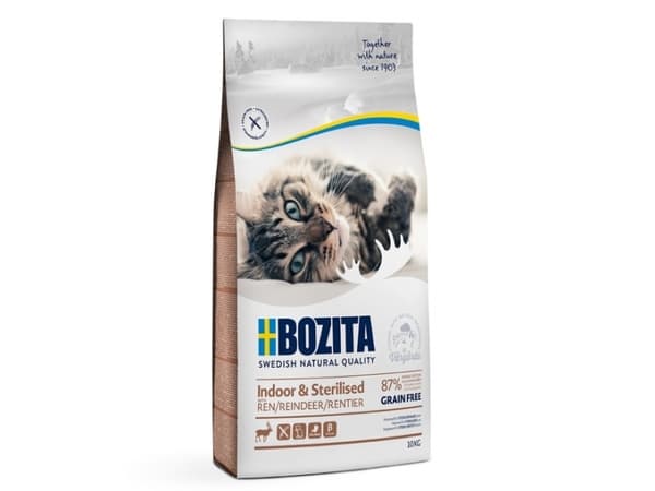Bozita 31231, Voksen, Alle hunderaser, Hjort, 10 kg, Kornfritt