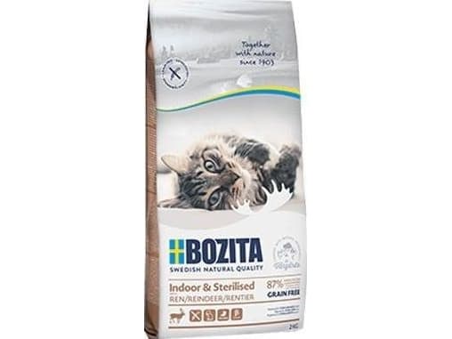 Bozita 31221, Adult, Alla raser, Hjort, 2 kg, Spannmålsfritt