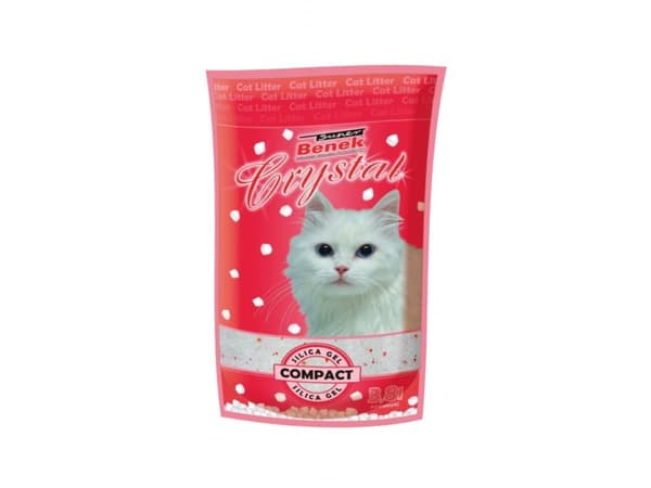 Certech Litter Super Crystal Compact Natural - Silikone kattegrus 13 kg