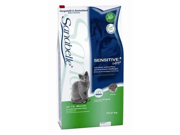 Sanabelle SENSITIVE, Aikuinen (eläin), Siipikarja, 10kg, Gluteeniton