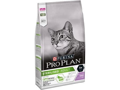 Karma dla kotów po kastracji lub sterylizacji - Purina Pro Plan INDYK 1,5kg