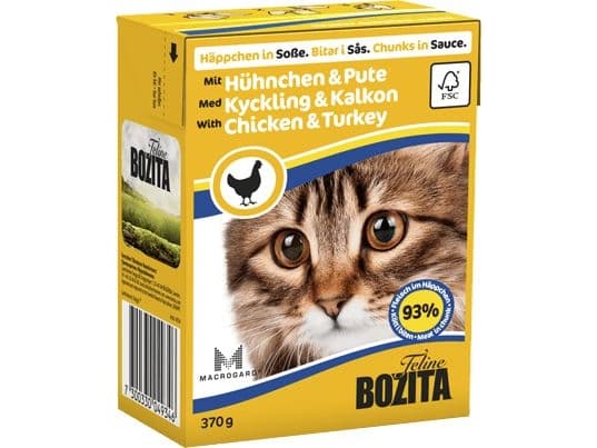 BOZITA Kylling og kalkun i saus - 370g