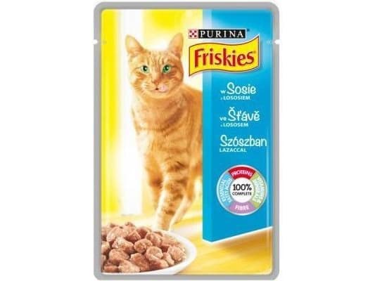 Nestle FRISKIES KOT 100g sasz.Z ŁOSOSIEM SOS