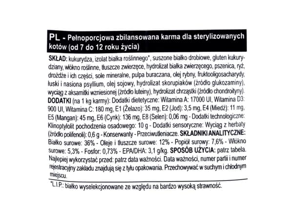 Royal Canin Sterilised 7+, Kattunge, Kyckling, 400 g