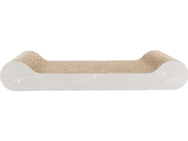 Trixie Junior skraplott, 38 × 6 × 18 cm, ljusgrå