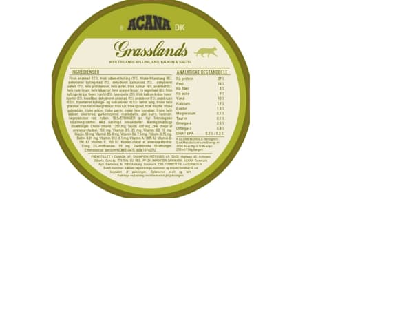 Acana Grasslands Cat 4,5 Kg
