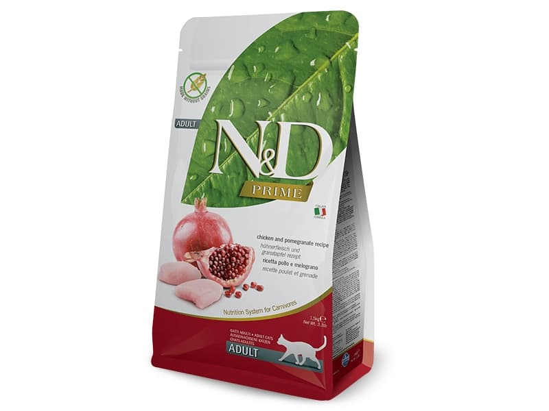 FARMINA N&D CAT PRIME CHICKEN & POMEGRANATE ADULT 1,5kg