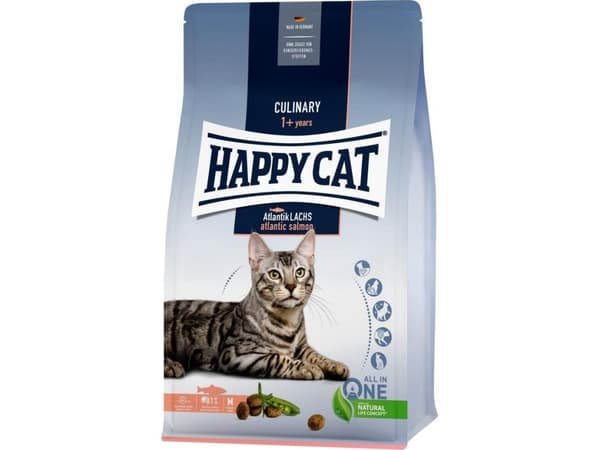 Happy Cat 70554, Voksen, Alle hunderaser, Laks, 4 kg