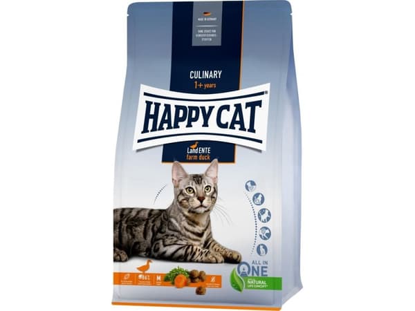 Happy Cat 70567, Voksen, Alle hunderaser, And, 4 kg, Kornfritt