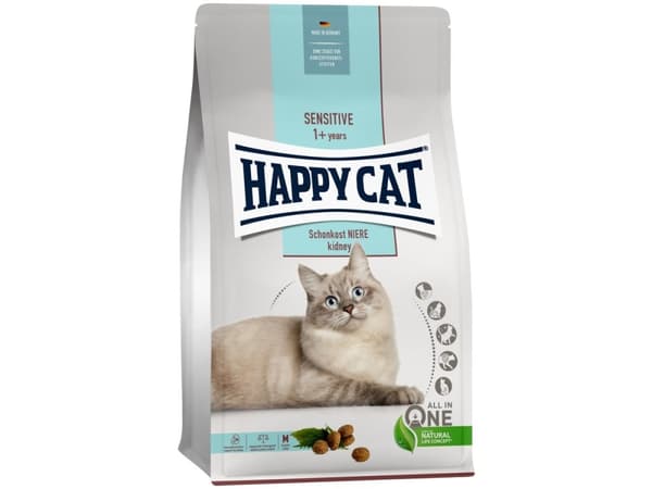 Happy Cat Sensitive Adult Kidney Diet, Aikuinen, Kaikille roduille, Medicinal herbs, Siipikarja, 4 kg