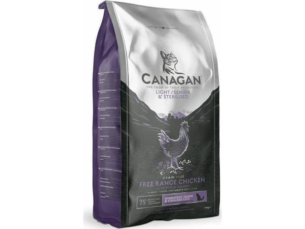Canagan CANAGAN KOT 1,5kg LIGHT/SENIOR & STERILISED /4