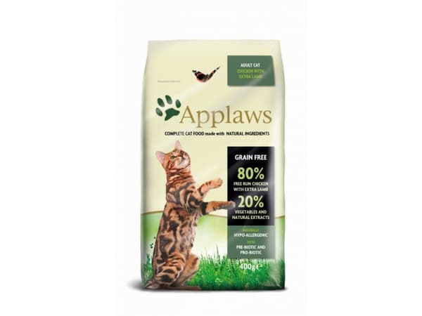 Applaws 4024, Vuxen, Kyckling, Lamm, 2 g