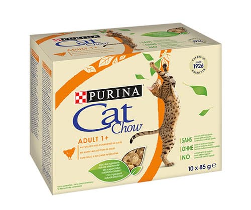 Purina Adult 1+, Voksen, Kylling, 85 g