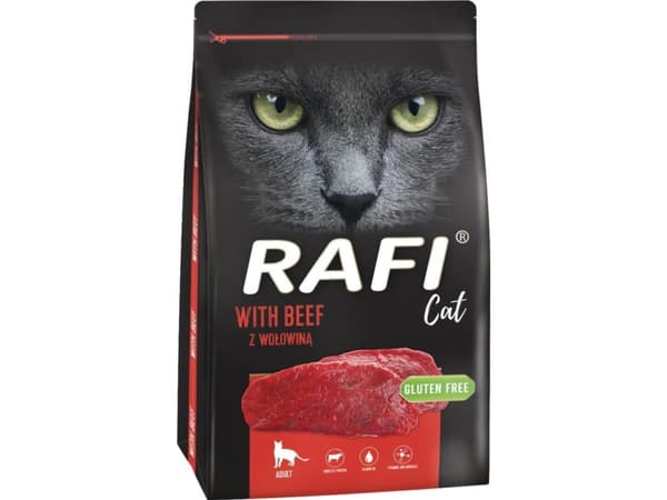 DOLINA NOTECI Rafi Cat with Beef - tørfoder til kattekillinger - 7 kg