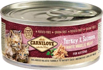 Carnilove Carnilove 100g Kattboks Kattunge Kalkunlaks